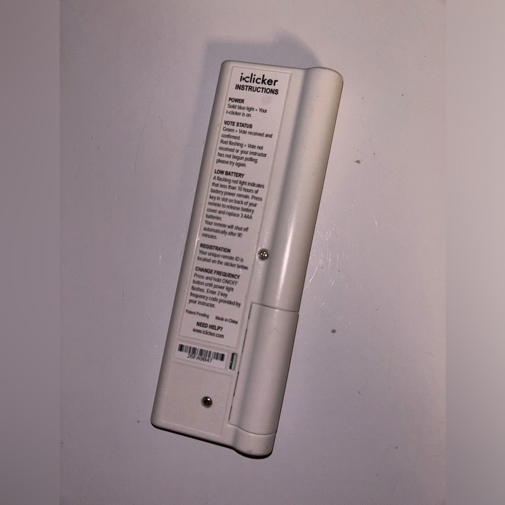 iClicker Remote Control - Student Response Remote - Picture 2 of 3